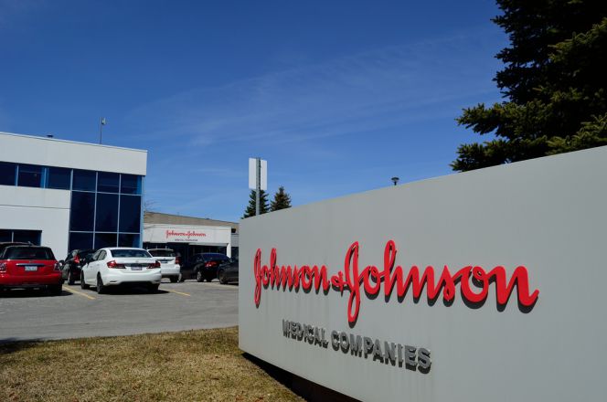 Una oficina de Johnson & Johnson en EE UU.