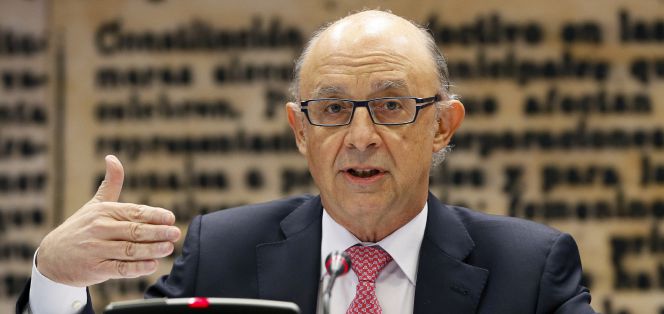 El ministro de Hacienda y Función Pública, Cristóbal Montoro.