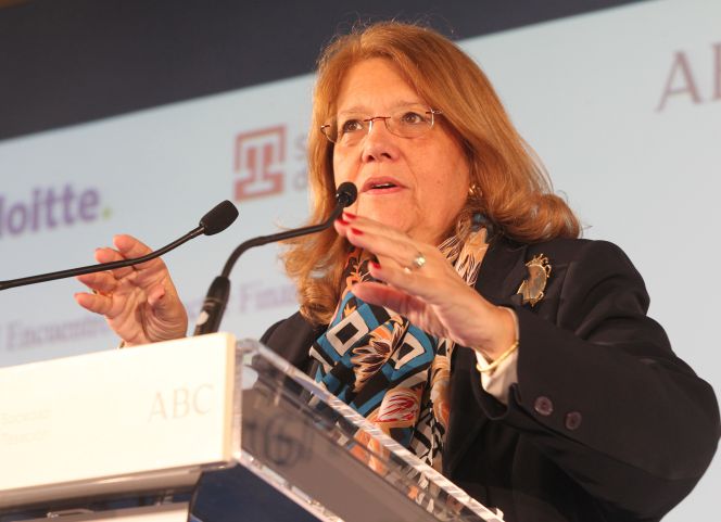 Elvira Rodríguez, expresidenta de la CNMV.