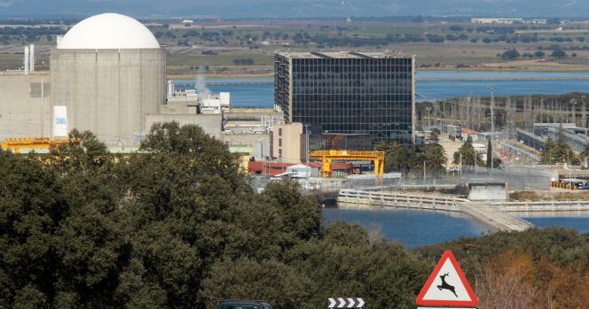 Central nuclear de Almaraz, en Cáceres.