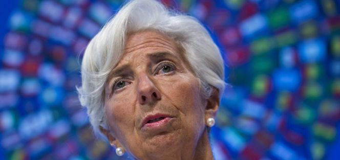 La directora gerente del Fondo Monetario Internacional (FMI), Christine Lagarde.