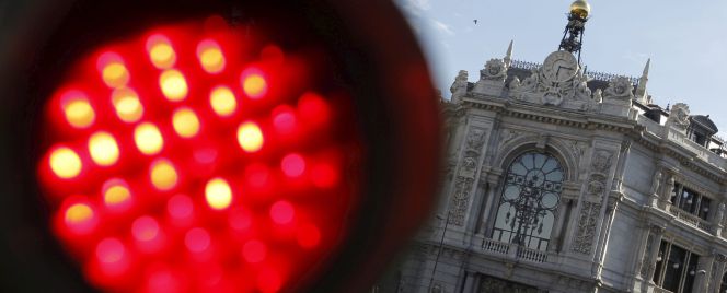 Fachada de la sede del Banco de España en la plaza de Cibeles de la capital.