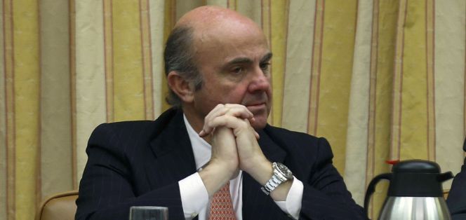 El ministro de Economía, Luis de Guindos.