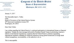 La carta de Trump a Yellen que tumba el orden bancario