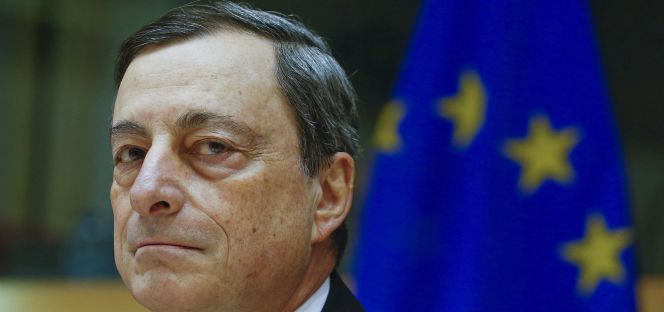 Mario Draghi, presidente del BCE.