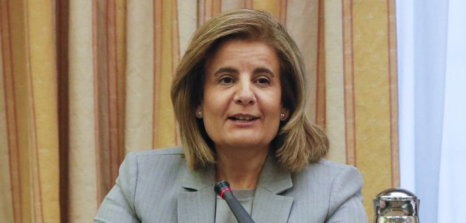 La ministra de Empleo y Seguridad Social, Fátima Báñez.