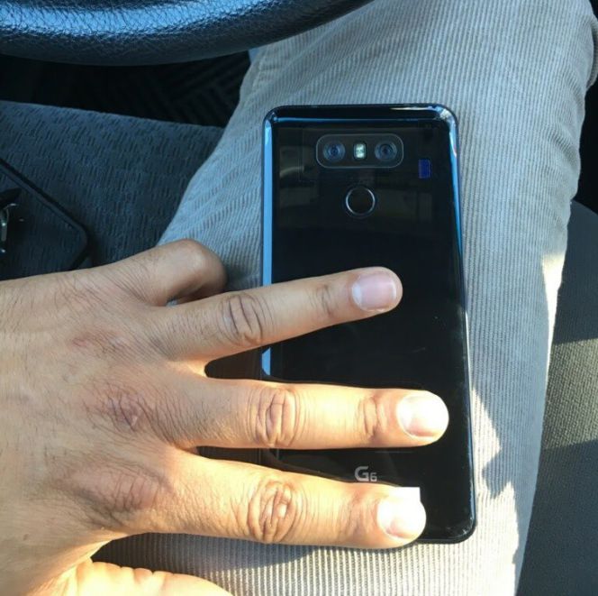 Imagen trasera del LG G6