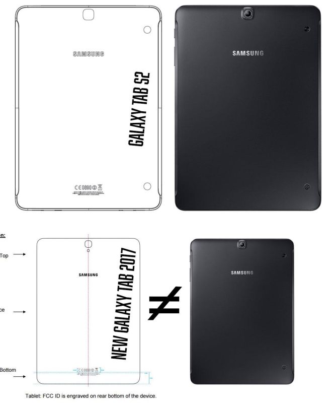 Samsung Galaxy Tab S3 comparado