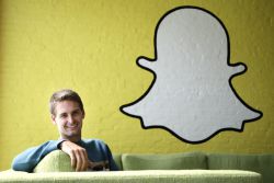 El CEO y cofundador de Snap, Evan Spiegel.
