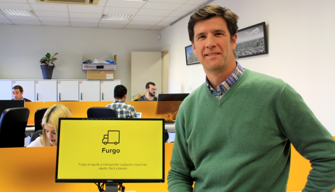 Javier Sánchez-Marco, cofundador de Furgo. La firma contactó con un business angel a través de la red de InnoBan.