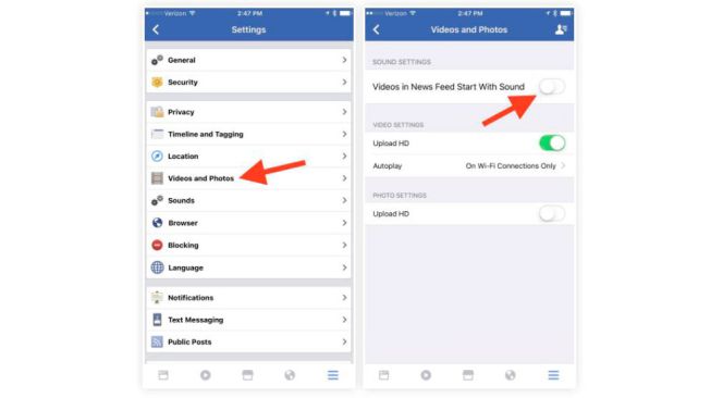 Facebook iOS