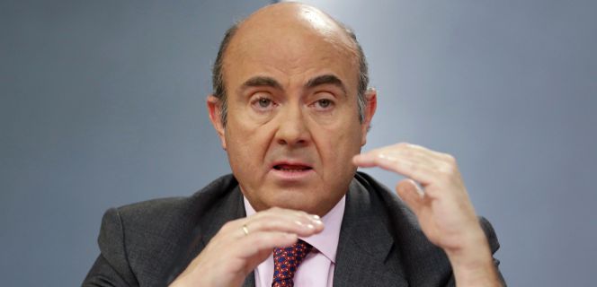El ministro de Economía, Luis de Guindos