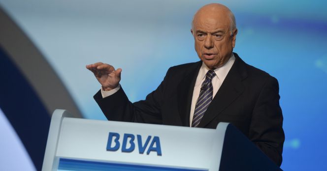 El presidente de BBVA, Francisco González.