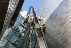 Los escaladores del Museo Guggenheim de Bilbao