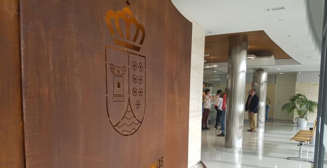 Interior del Ayuntamiento de Arroyomolinos (Madrid).