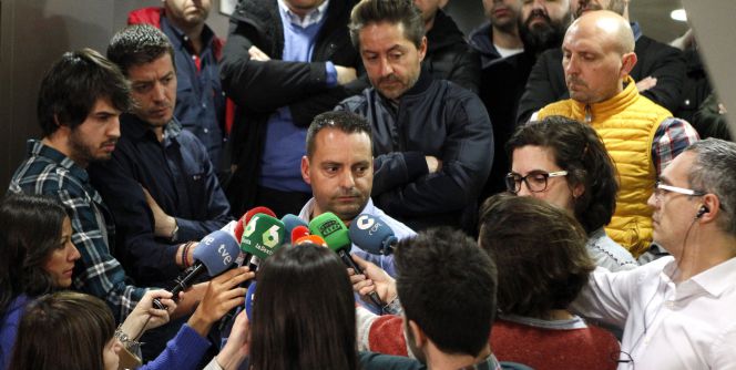 El coordinador general del Coordinadora Estatal de Trabajadores del Mar (CETM), Antolín Goya.