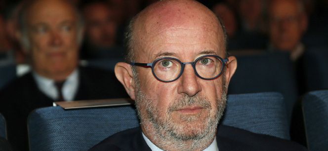 GRA056. MADRID, 20022017.- Emilio Saracho, presidente de Banco Popular el lunes en la junta de accionistas de la entidad