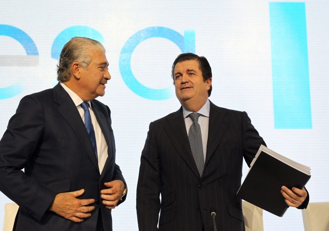 José Bogas, consejero delegado de Endesa, y Borja Prado, presidente.