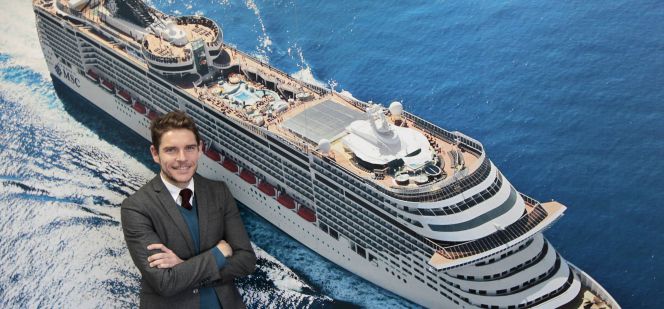 Fernando Pacheco Dolz, director general adjunto de MSC Cruceros España.