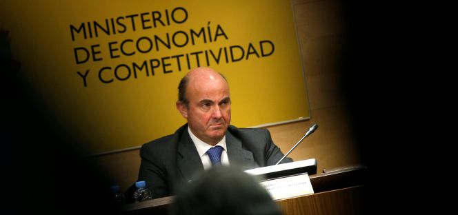 Luis de Guindos, ministro de Economía.