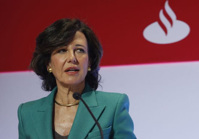 Ana Botín, presidenta de Santander.