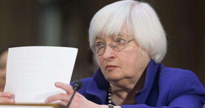 Janet Yellen, presidenta de la Reserva Federal (Fed).