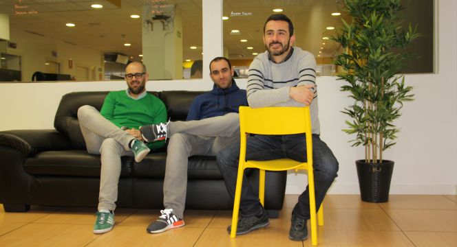 Javier Carpintero, Daniel García y Javier Riquelme, los tres socios fundadores de Appforbrands.