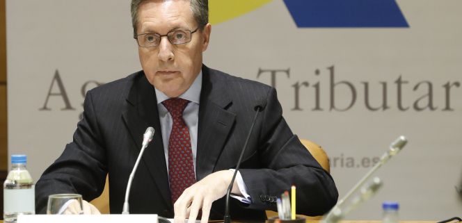 El director de la Agencia Tributaria, Santiago Menéndez.
