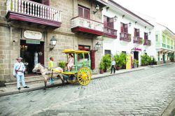 Imagen de Intramuros, la ciudad colonial amurallada.