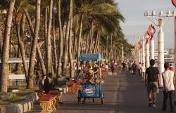 El bulevar Roxas.
