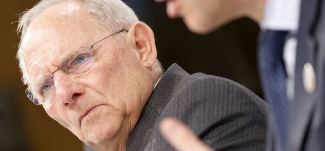 El ministro de Finanzas alemán, Wolfgang Schaeuble.