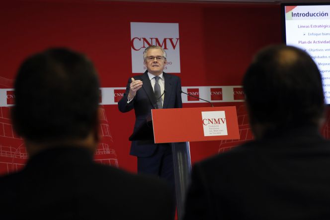 Sebastián Albella, presidente de la CNMV.