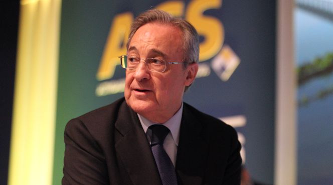 El presidente de ACS, Florentino Pérez.
