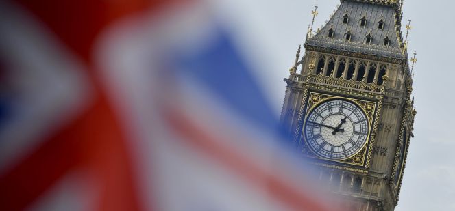 Vista del Big Ben en Londres.