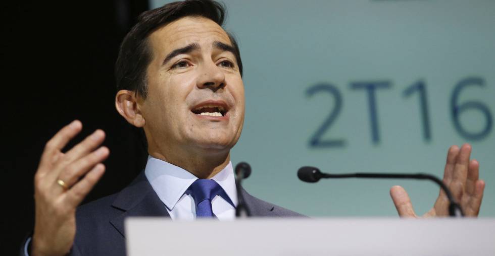 El banco español BBVA gana un 69% más en el primer trimestre