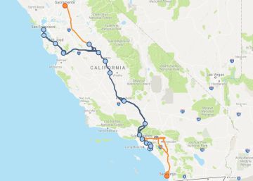 Renfe avanza en el concurso de la alta velocidad de California Renfe avanza en el concurso de la alta velocidad de California