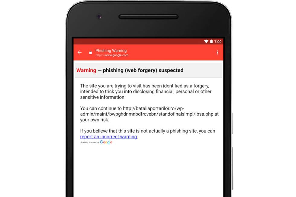 Gmail pishing