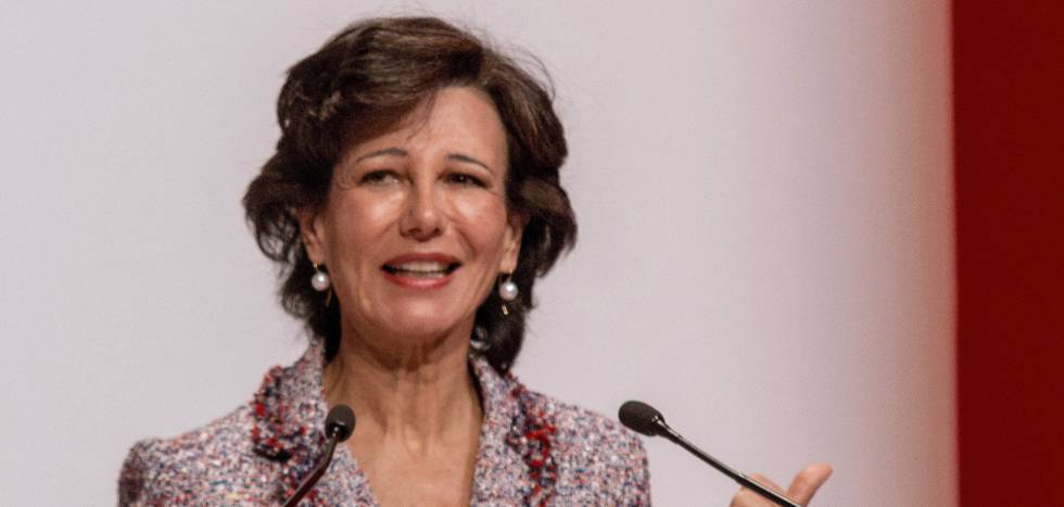 La presidenta del Banco Santander, Ana Botín. EFEArchivo
