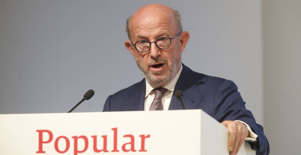 Emilio Saracho, presidente de Popular.