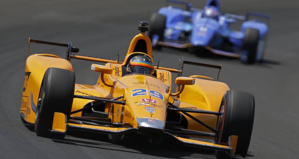 Fernando Alonso compite en la Indy500 con el equipo McLaren Andretti