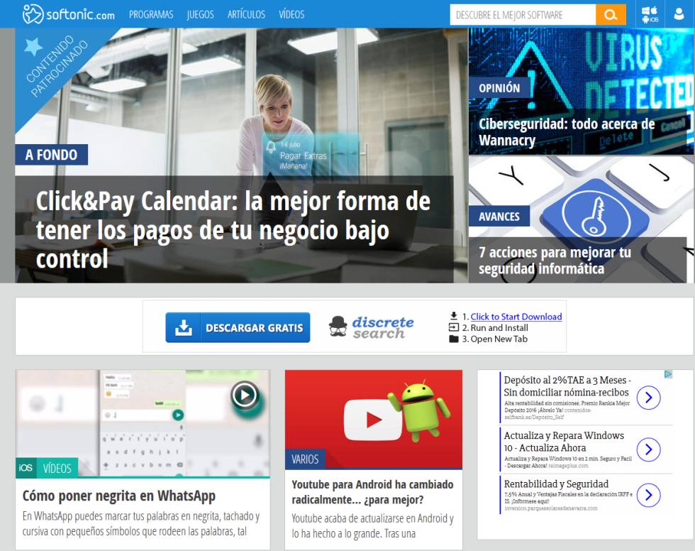 Nueva era en Softonic ¿que hay de nuevo en una de las marca veteranas de Internet?