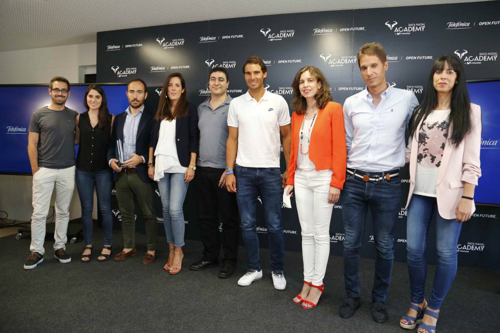 iAltitude, Vilynx y Spinn Technologies presentan sus proyectos a Rafa Nadal
