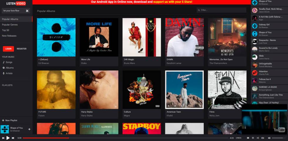 Escuchar música de YouTube es muy sencillo con Listen Video