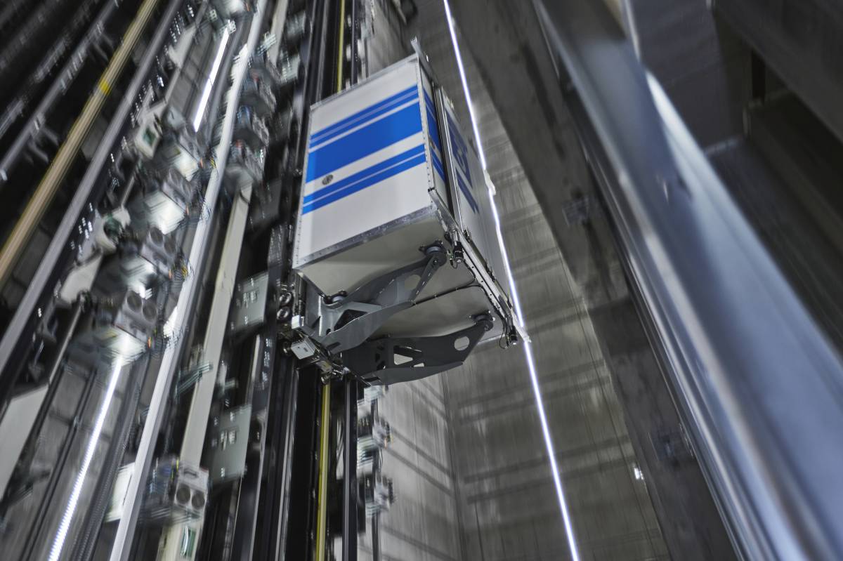 Thyssenkrupp prueba su ascensor ‘de Willy-Wonka’ en una torre de 246 metros