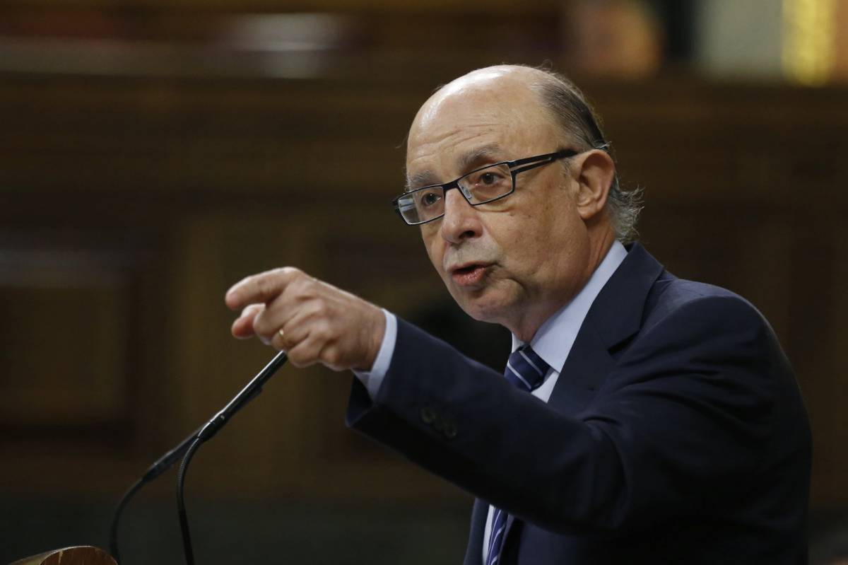 El ministro de Hacienda, Cristóbal Montoro.