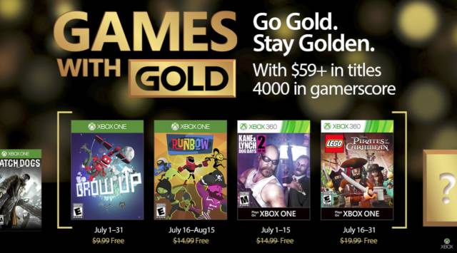 Juegos gratis de Xbox One y Xbox 360 (julio 2017)