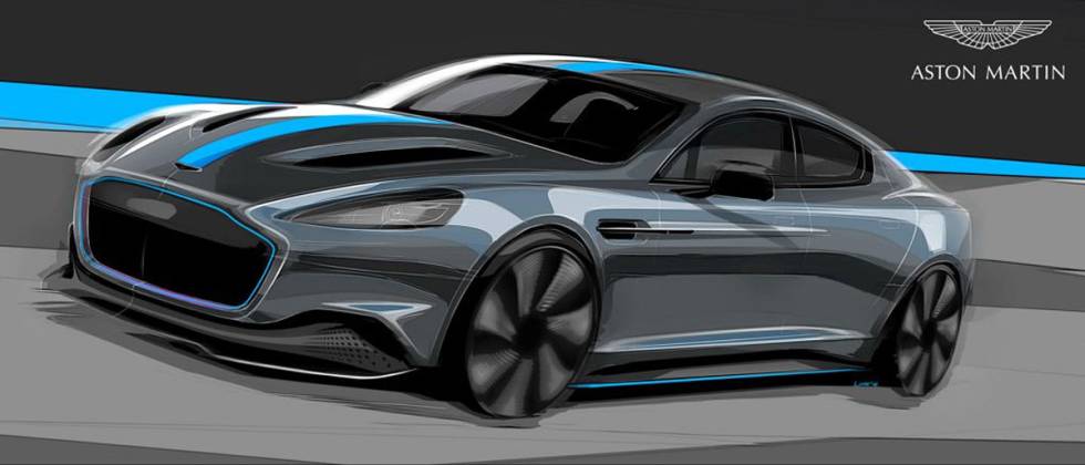 Diseño del nuevo Aston Martin RapidE