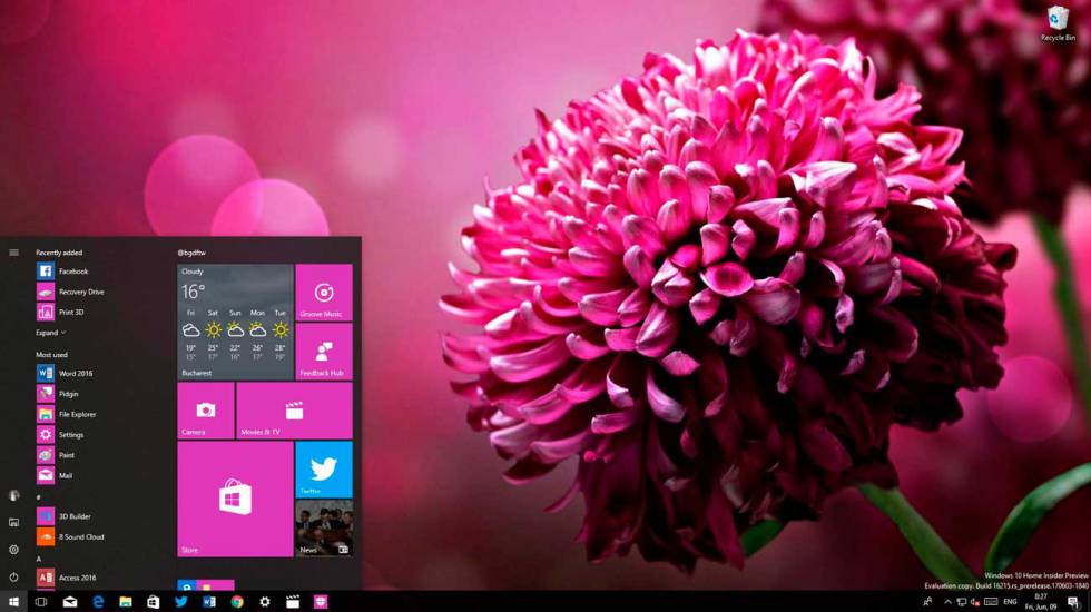 Fluent Design Windows 10
