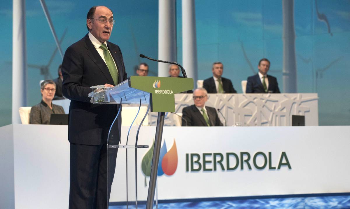 El presidente de Iberdrola, Ignacio Sánchez Galán