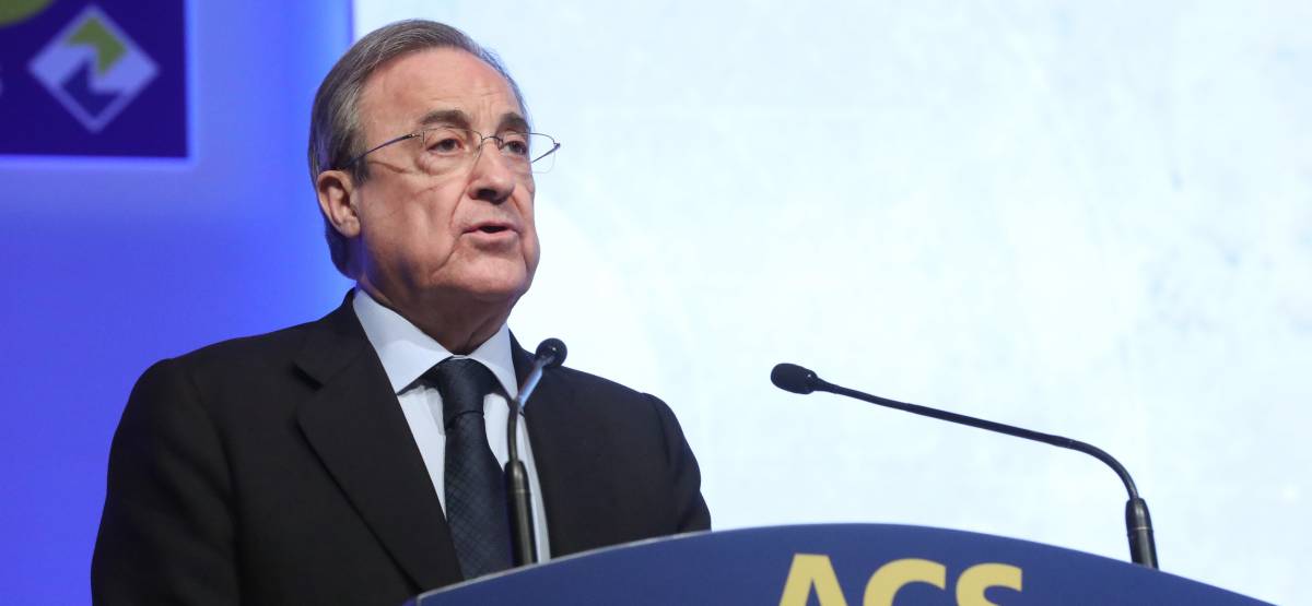Florentino Pérez, presidente de ACS